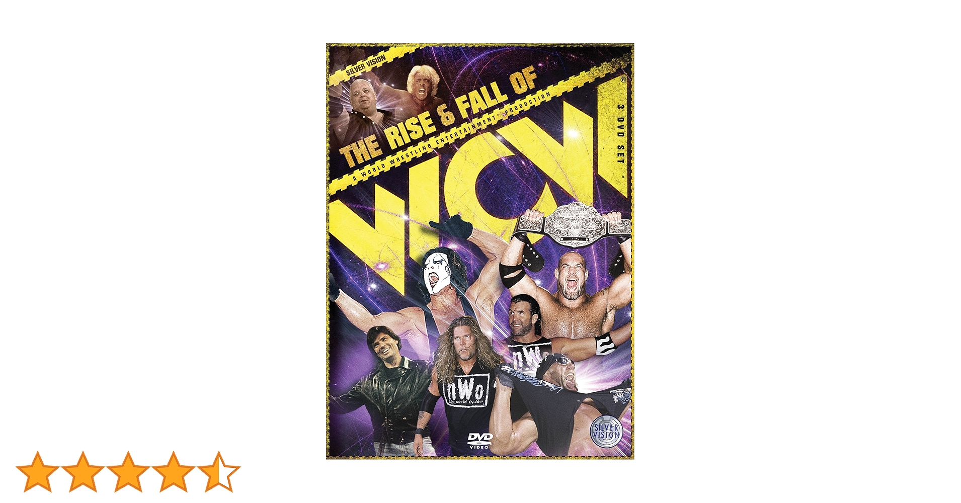 WWEⓇWCW ライズ&フォール〈3枚組〉 WWEⓇWCW ライズ&フォール〈3枚組〉